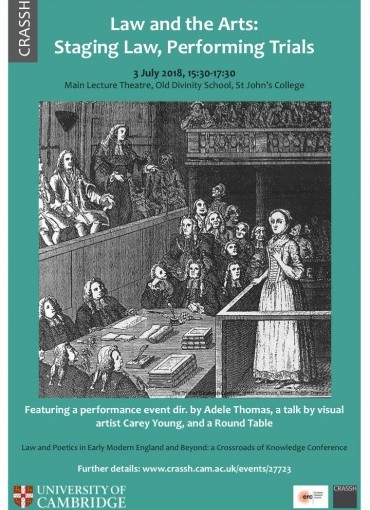 Law and the Arts: Staging Law, Performing Trials