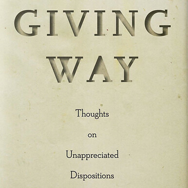 Giving Way book cover