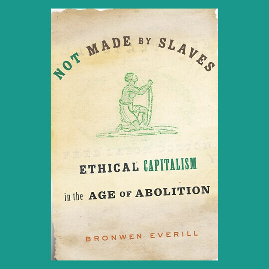 Not made by slaves book cover.