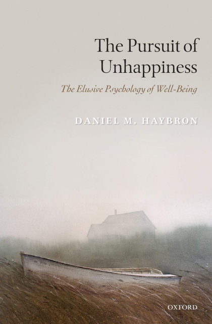 The pursuit of unhappiness book cover