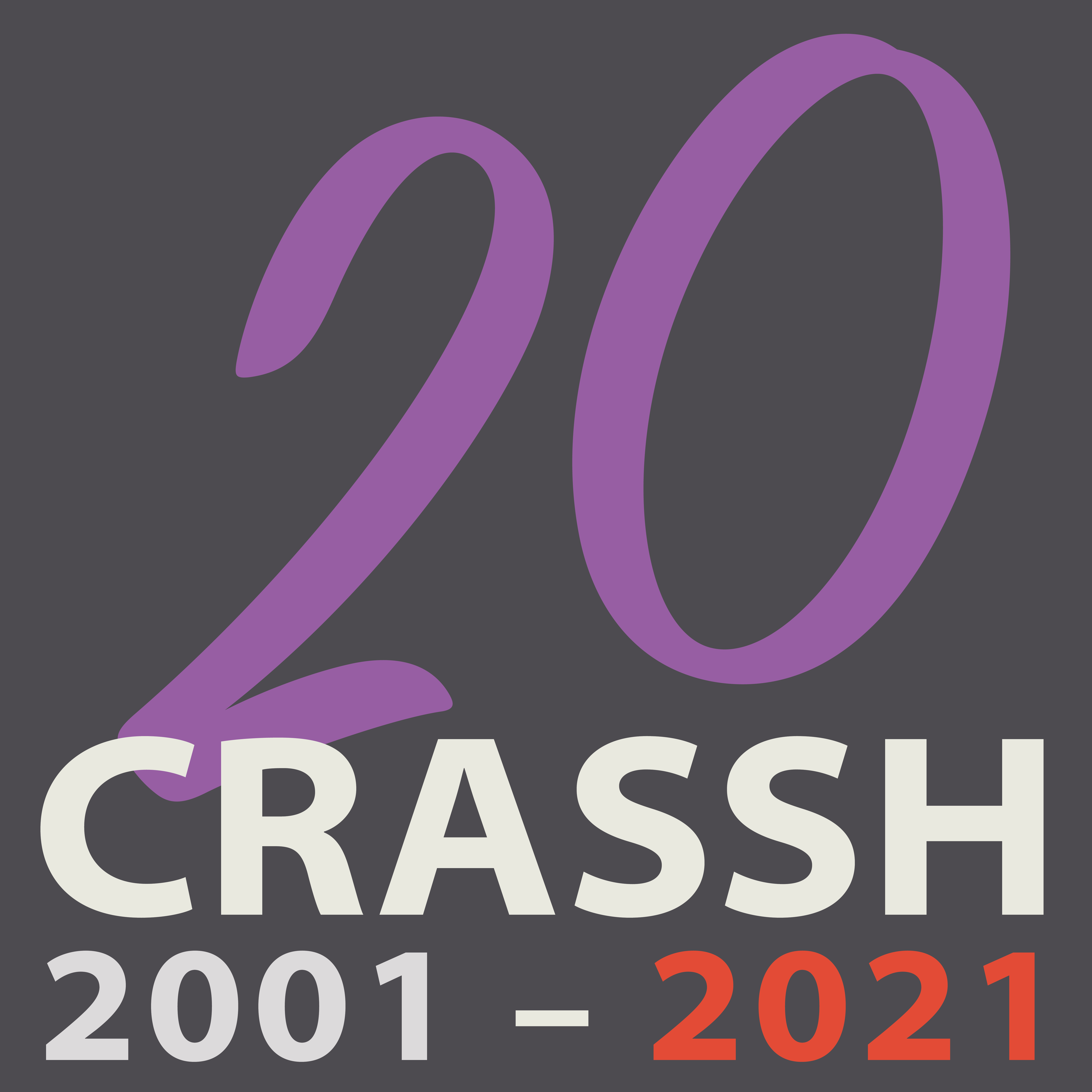 CRASSH Grey 20 Anniversary Logo