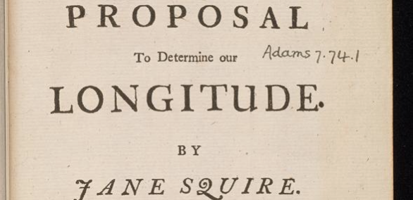 The lady of the longitude: Jane Squire