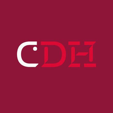 Logo with the letters CDH (Cambridge Digital Humanities)
