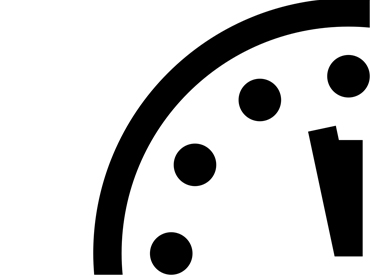 The latest update of the Doomsday Clock shows how our world is burning in a fire of misinformation