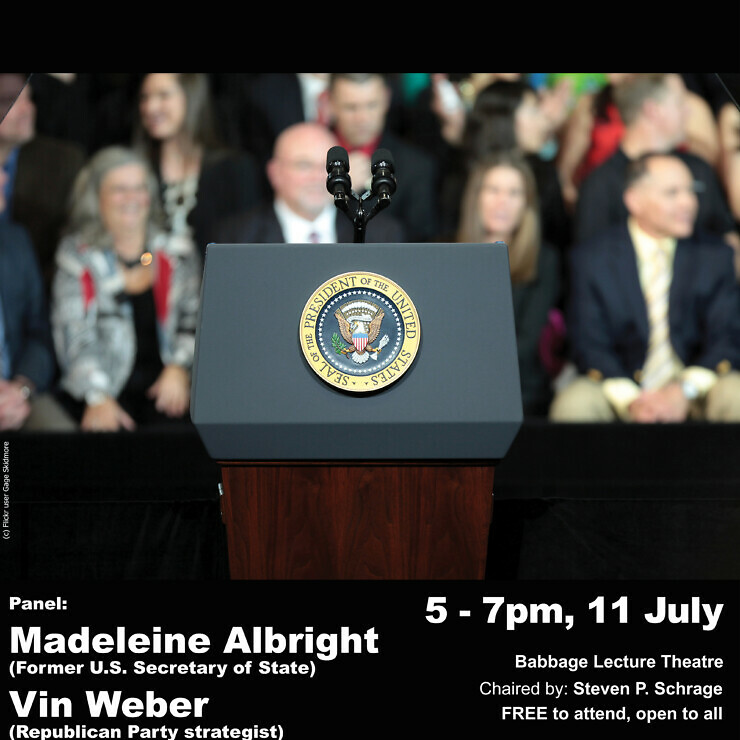 Campaigns on the world stage: Madeleine Albright and Vin Weber