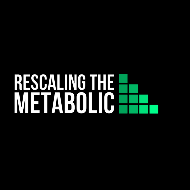 Rescaling the metabolic logo
