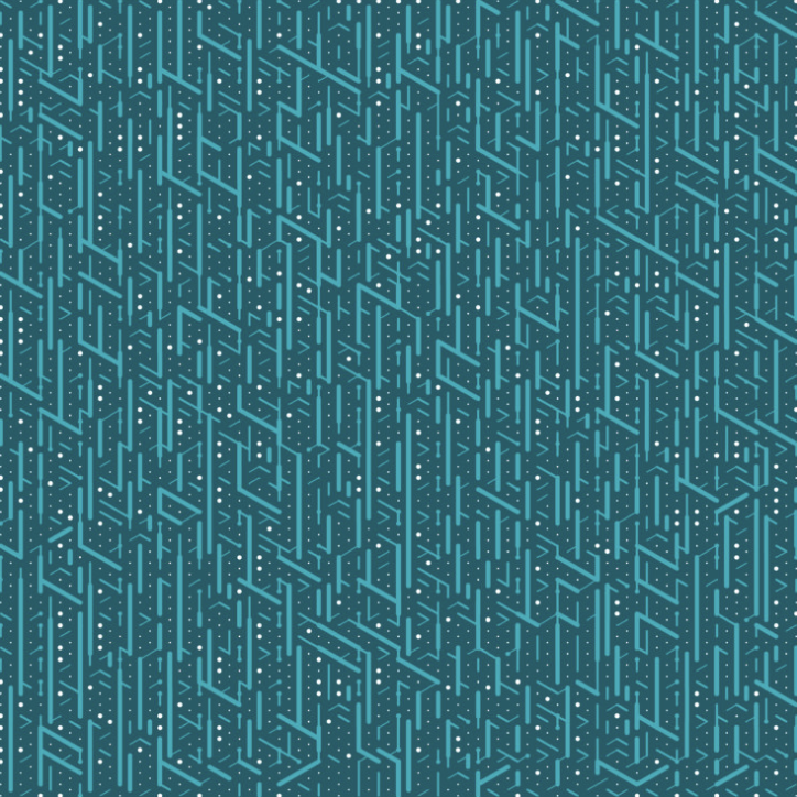 Graphic pattern that looks a little bit like glyphs.