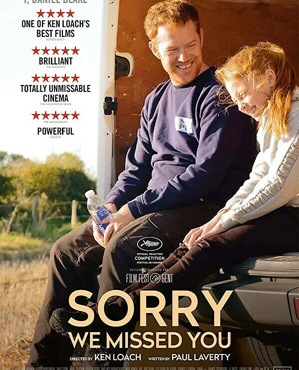 Sorry we missed you film poster