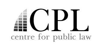 Centre for Public Law logo. Black text on white background