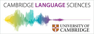 University of Cambridge Language Centre Logo. Multi coloured sound wave