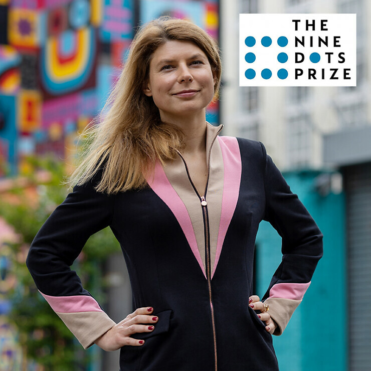Nine dots prize winner Joanna Kusiak
