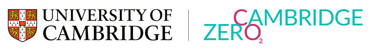 University of Cambridge logo and Cambridge Zero logo