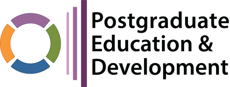 Postgraduate Education and Development logo