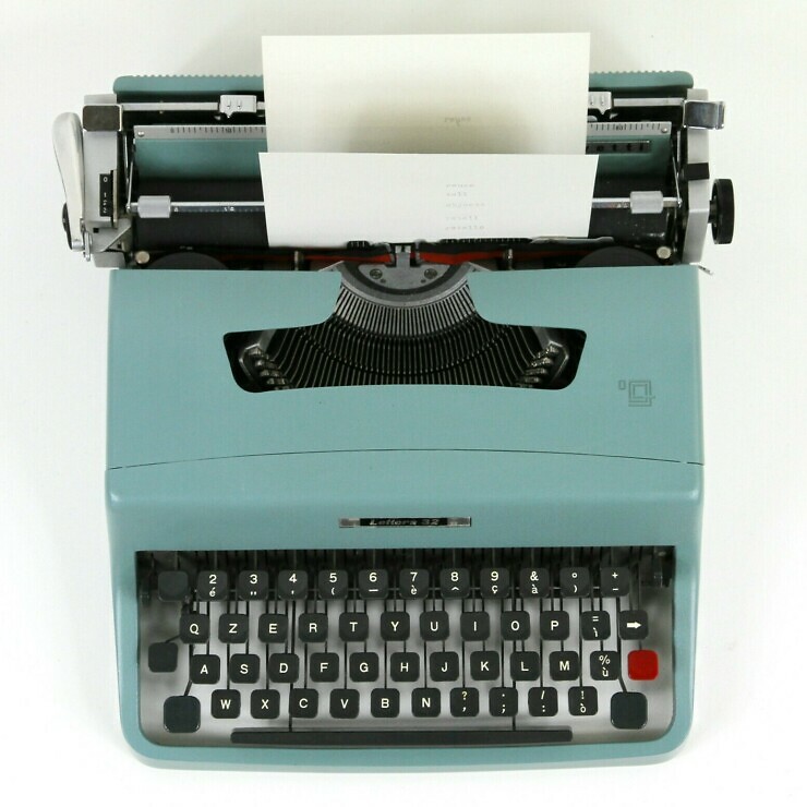 Vintage type writer.